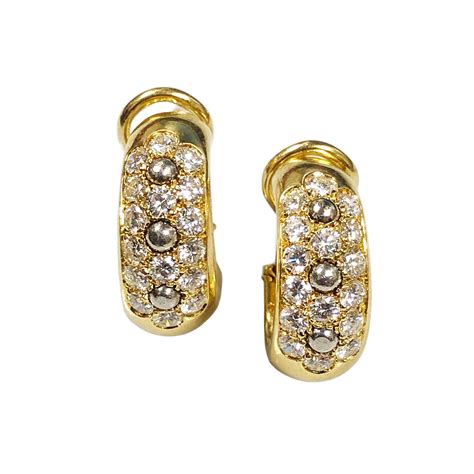 Cartier Yellow Gold Love Hoop Earrings At Stdibs Cartier Love Hoops