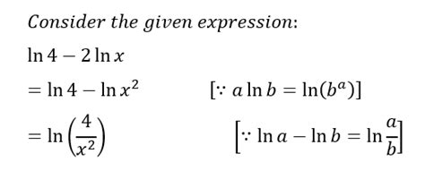 Solved Use Properties Of Logarithms To Condense The Logarithmic