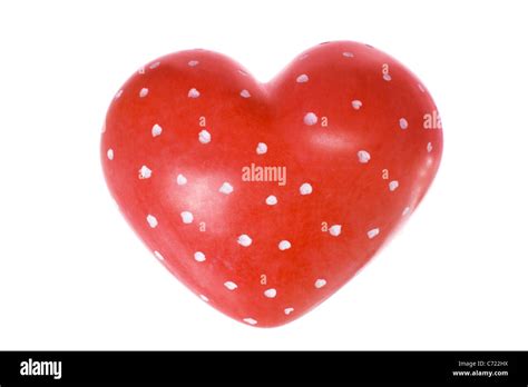 Red Love Heart Stock Photo - Alamy