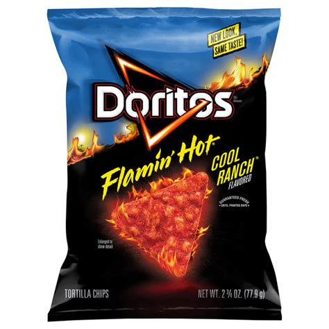 Save On Doritos Flamin Hot Cool Ranch Flavored Tortilla Chips Order Online Delivery Food Lion