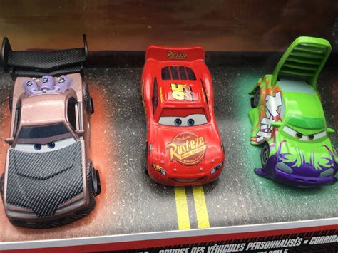 Disney Pixar Cars Tuners Race 5 Pack Box Wingo Boost Dj Snot Rod