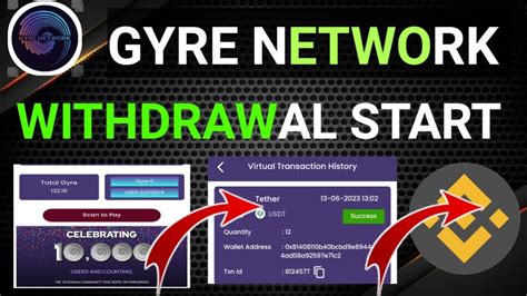 Gyre Network Withdrawal Start Gyre Usdt Withdrawal Kaise Kare