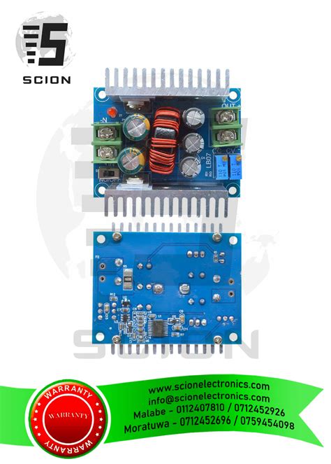 300W 20A DC DC Buck Converter CC CV Step Down Module Scion Electronics