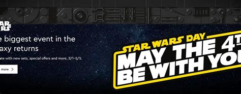 May The Th Be With You Lego Star Wars Days At Lego Shop At Home