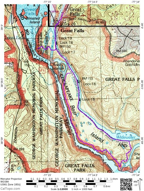 Great Falls Billy Goat Trail - Backcountry Sights