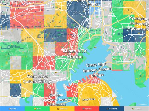 Busan Area Map