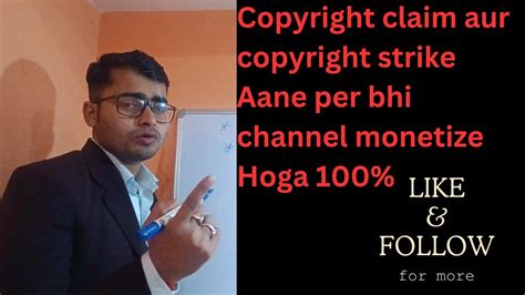 New Updates Youtube Kya Copyright Claim Aur Copyright Strike Aane Par