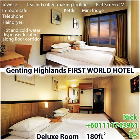 First World Hotel Deluxe Room Genting Highlands Rent Property Rentals