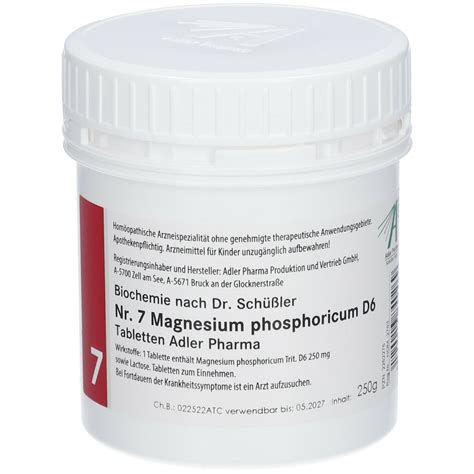 Adler Sch Ssler Salze Nr Magnesium Phosphoricum D G Shop