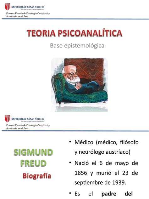 Sesión 05 Teoria Psicoanalítica Pdf Psicoanálisis Sigmund Freud