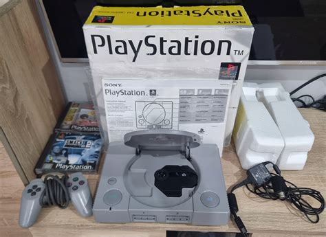 Playstation 1 SCPH 5502 B PSX PS1 Pudełko gry Sklep Opinie Cena w