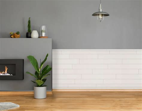 White Wall Planks - Wallplanks