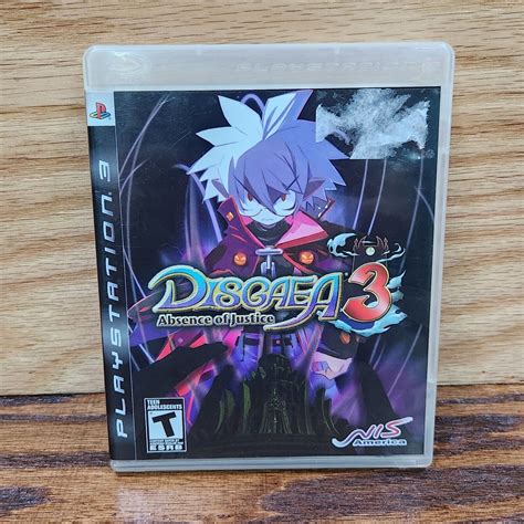 Disgaea 3 Absence Of Justice Sony Ps3 Playstation 3 Three 2008