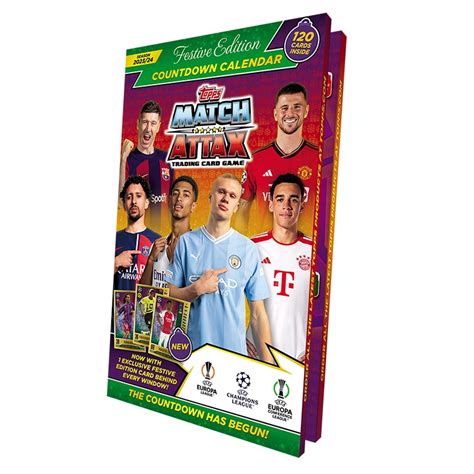 Kalendarz Adwentowy Match Attax Champions League Karty Pi Karskie