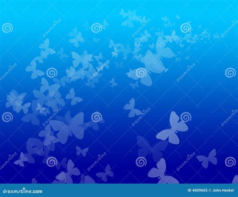 Blue Butterfly Background stock illustration. Illustration of butterfly ...