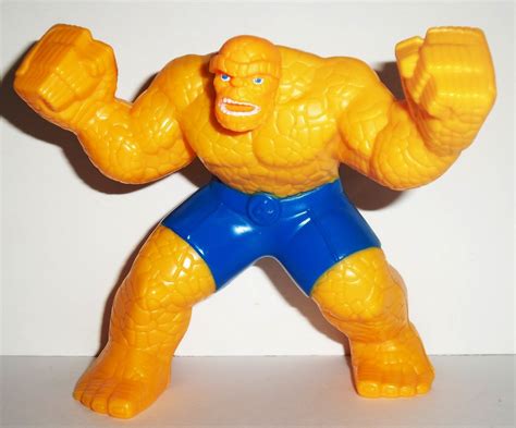 McDonald's 2010 Marvel Heroes The Thing Fantastic Four Figure Happy ...