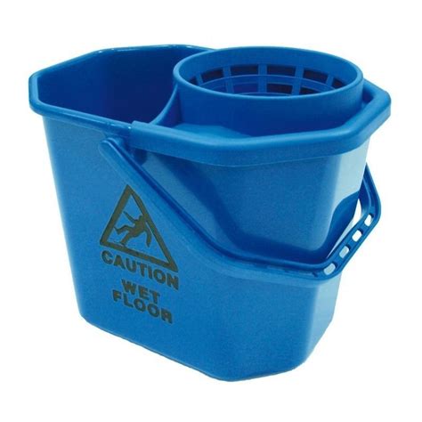 Seau Polyethylene Capacite 12 L Avec Systeme D Essorage Integre