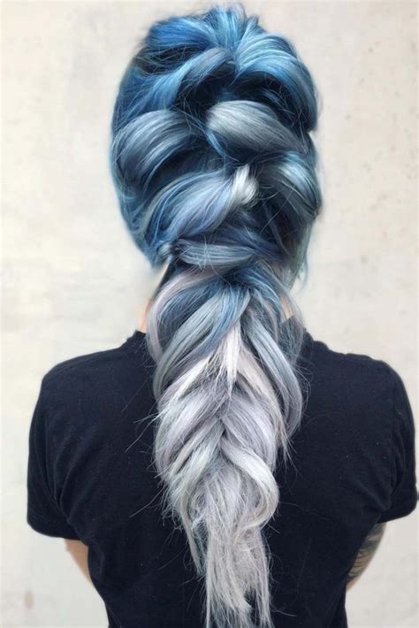 35 Blue Ombre Hair Styles For Daring Women Blue Ombre Hair Ombre Hair Hair Styles