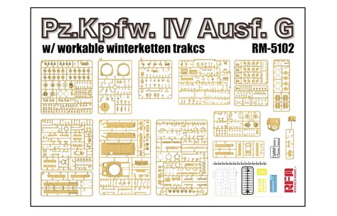 Rm Pz Kpfw Iv Ausf G W Workable Winterketten Trakcs Wwii