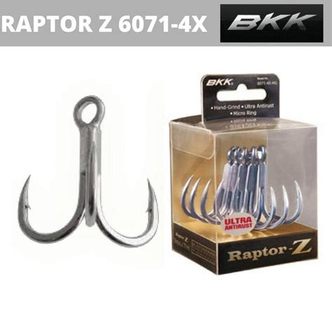 Bkk Raptor Z Treble Hook X Hg Shopee Malaysia