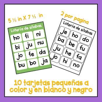 Loter A De Silabas Con F N D B J H By Ser Bilingue Rocks Tpt