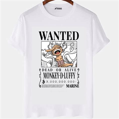 Camisa Camiseta Luffy Gear 5 Anime One Piece Unissex Shopee Brasil