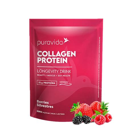 Collagen Protein Berries Silvestres G Pura Vida Col Geno