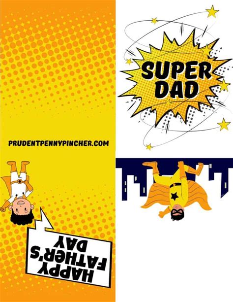 10 Free Printable Father's Day Cards - Prudent Penny Pincher