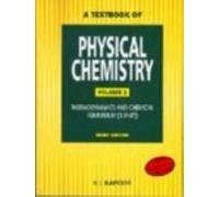 A Textbook Of Physical Chemistry Vol 2 3 E By Kapoor Goodreads