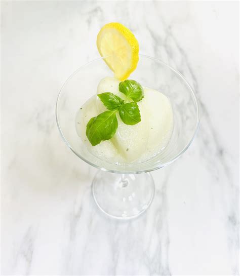 Ricetta Sorbetto Al Limone E Basilico