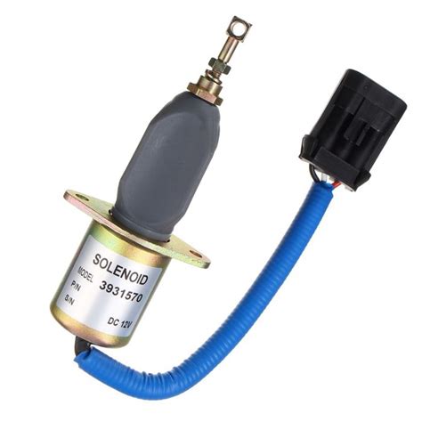 12v Fuel Shut Off Solenoid 3931570 Cummins Dodge