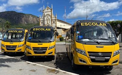 Prefeitura De Tanque D Arca Aumenta A Frota De Nibus Escolares