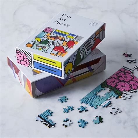 Modern Art 500-Piece Puzzles, Set of 3 | 500 piece puzzles, Puzzle set ...