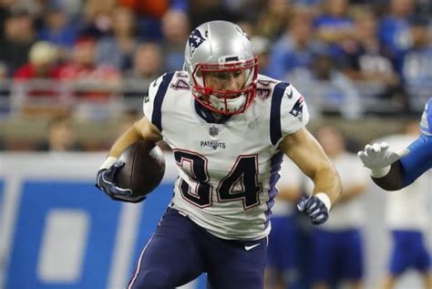 Rex Burkhead returns to New England Patriots practice, Trent Brown ...