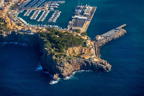 Soller Aus Der Vogelperspektive Leuchtturm Als Historisches