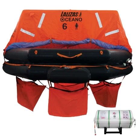 Lalizas Liferaft Solas Oceano Throw Over Board Marinethai