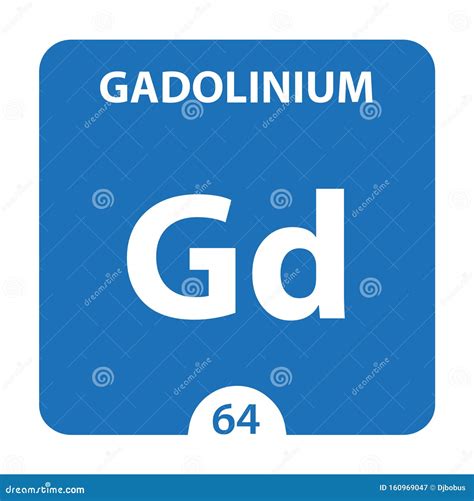 Gadolinium Chemical Element Of Periodic Table Molecule And