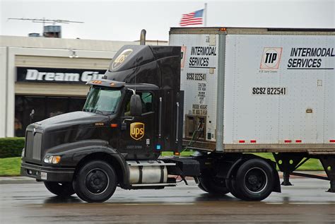 Ups Truck International Tractor Of Ups In Kearny Mesa San Flickr