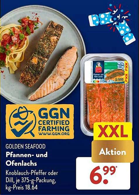 Golden Seafood Pfannen Und Ofenlachs Angebot bei ALDI SÜD 1Prospekte de