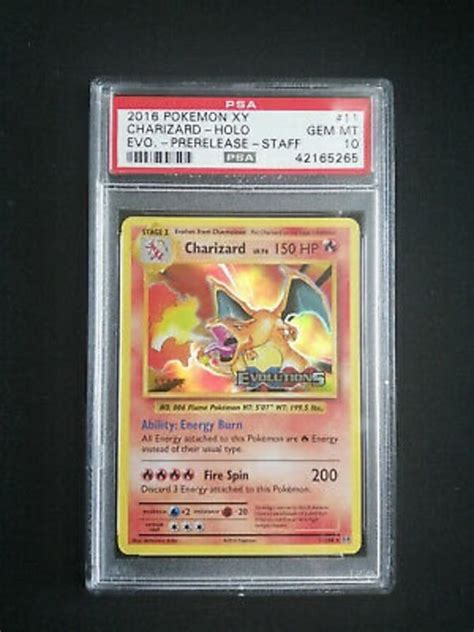 Random PSA 10 Charizard Card | Etsy