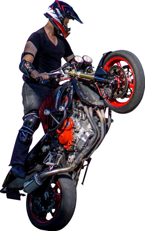 Download Wheelie Motorbike Png Clipartkey