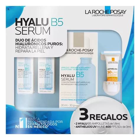 Kit Hidratante La Roche Posay Con Cido Hialur Nico Hyalu B Env O Gratis