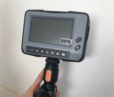 Portable Industrial Video Borescope With 2 Way 5 5mm Camera Lens 6m