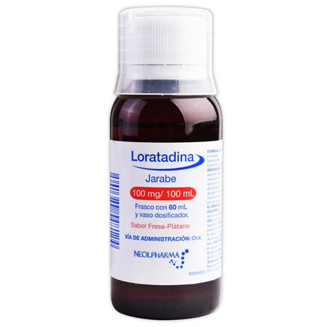 Medically Loratadina Jarabe 60 Ml 100 Mg Farmacia A Domicilio