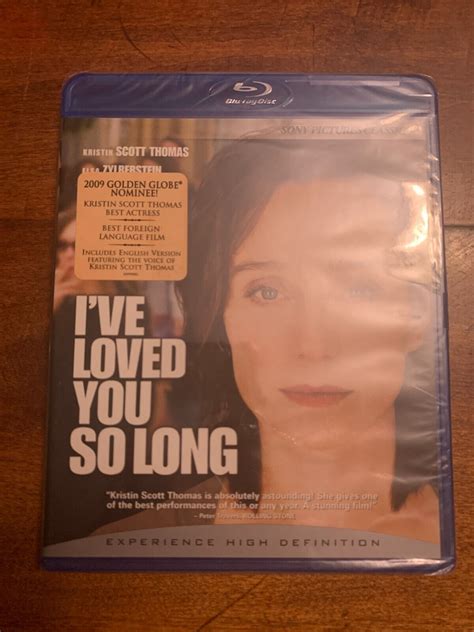 I Ve Loved You So Long Blu Ray 2009 Kristin Scott Thomas SEALED