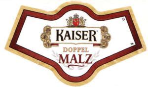 Drink Label Kaiser Malz Brau Union Sterreich Ag Austriacol At Beer