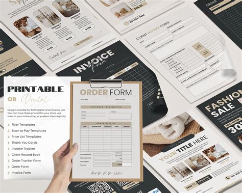 1250 Full Branding Kit Templates, Business Marketing Templates Bundle ...