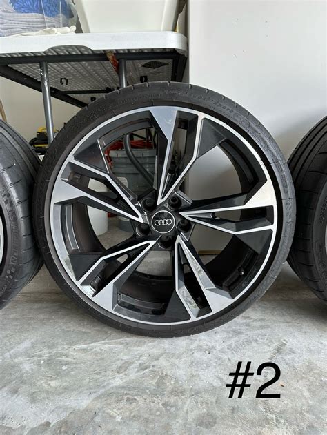 Audi S5 Black Optics 20 Wheels With Michelin Pilot Super Sport Tires