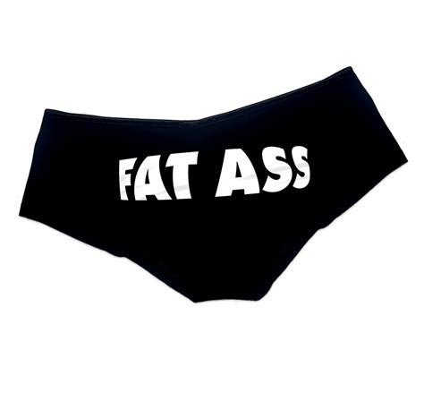 Fat Ass Panties Panties Funny Sexy Slutty Panties Booty Etsy Canada