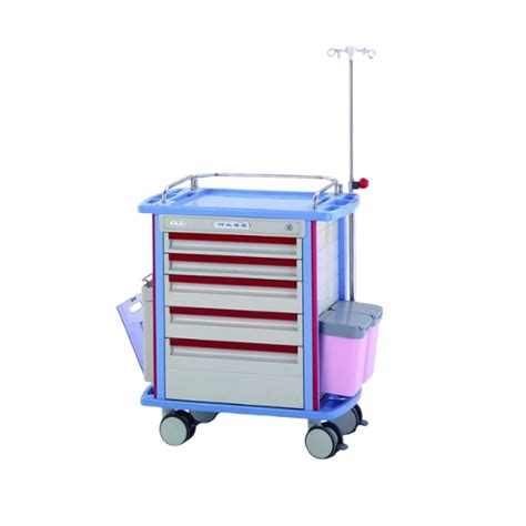 EMERGENCY TROLLEY 5 DRAWER F5 1 11 I Surgical Innovative Surgical